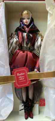 NRFB Gold Label Silkstone Barbie Fashion Model Collection Mila Russia Doll 2010