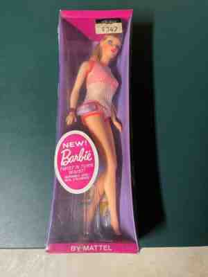 Vintage Original 1966 Barbie Twist & Turn #1160 Light Brown hair Sealed MIB