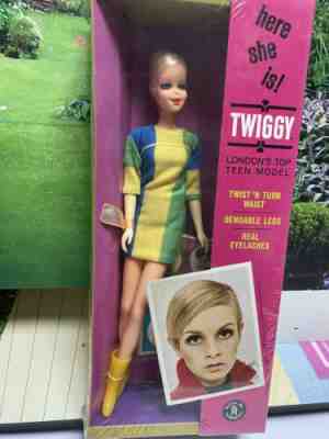 Vintage Barbie: TWIST & TURN TWIGGY Doll BRAND NEW NRFB MIB MIP MOC