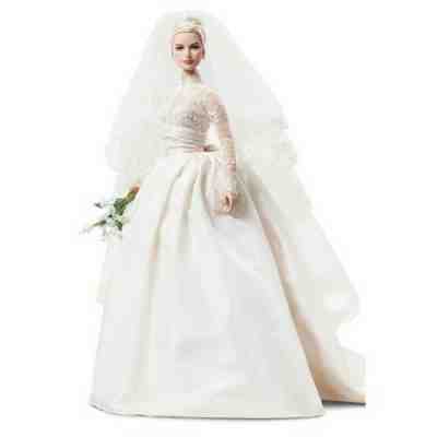 GRACE KELLY Princess of Monaco NEW The Bride Gold Label Silkstone Barbie Doll