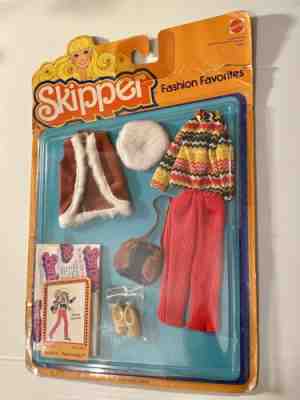 VHTF 1978 Superstar Barbie Skipper Fashion Favorites 2812 Winter Warmth NRFP