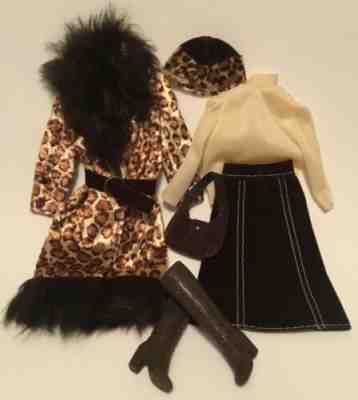 Vintage 1979 Mattel Barbie FASHION ORIGINALS #9470 Leopard Outfit Superstar RARE