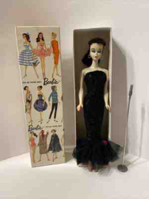 Vintage 1959 #1 Barbie Brunette Ponytail W/Box Rare