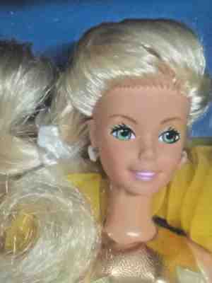 Barbie Estrela 1988 Glamour Rare Brazil NRFB Yellow Gown