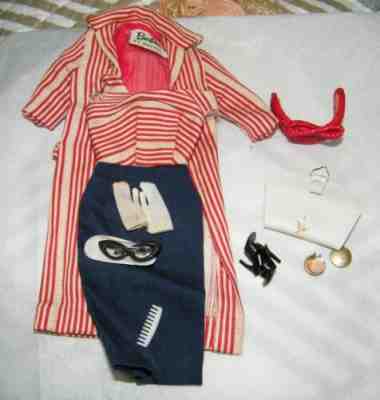 Vintage Barbie Outfit Roman Holiday #968 with accessories 1959