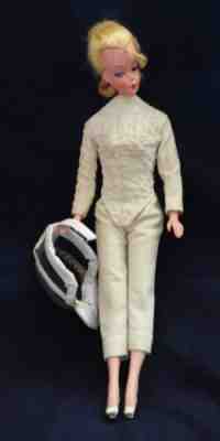 WOW unique ORIGINAL VINTAGE BILD LILLI 1955 HAUSSER Doll in Fencing Uniform 12"