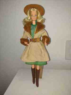 Barbie Estrela 1984 Brown Fur Coat Hat Rare Brazil