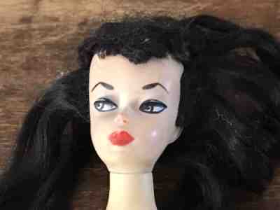 Vintage 1958 1959 Number # 2 Brunette Ponytail Pony Tail Barbie Doll Mattel