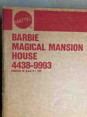 Â BARBIE MAGICAL MANSION, SUPER RARE, 4438-9993 New in Box, never opened. Amazing