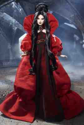 NRFB Haunted Beauty Vampire Barbie Doll Gold Label Sealed In Mint Shipper X8280