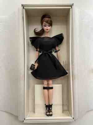 Silkstone Barbie Classic Black Dress 2016 ITALY CONVENTION DOLL - Very Rare NRFB