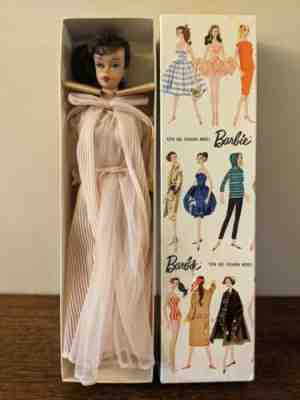 Vintage Brunette #5 Ponytail Barbie Dressed Box Doll 0965 Japanese EXCLUSIVE HTF