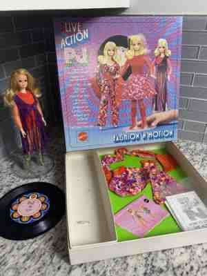 VTG 1971 Barbie P.J. Sears Gift Set #1508 PJ Fashion 'n Motion Action 100% Comp