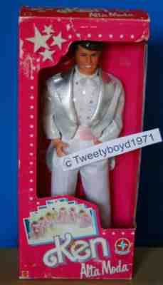 Barbie Pal KEN Estrela 1989 Alta Moda High Fashion Superstar version NRFB BRAZIL