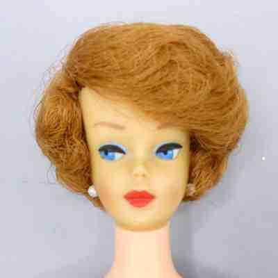 Vintage Barbie Pink Skin Sidepart Titian Bubblecut 1070 - 1966 Japanese Exclusiv...