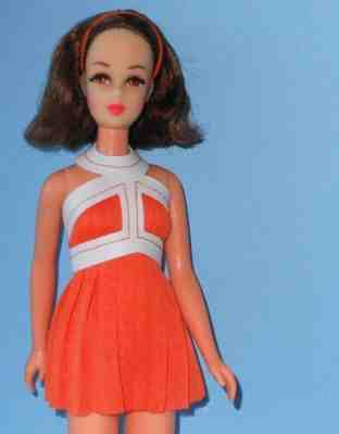Vintage Barbie 1971 NO BANGS FRANCIE #1170 WITH VHTF WHITE BUCKLE SHOES