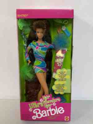 1991 TOTALLY HAIR BARBIE WHITNEY DOLL EUROPEAN MARKET NRFB 7735