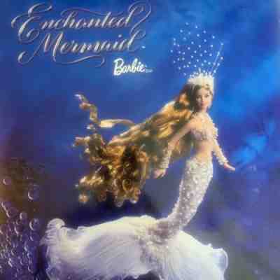 Rare NIB Barbie Enchanted Mermaid Vintage 2001 Limited Edition Collector Barbie