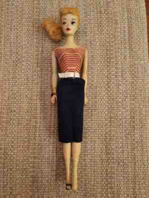 Vintage 1958 Patent Pending Barbie Doll