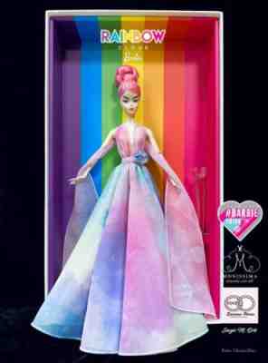 2020 Barbie RAINBOW CLOUD SPANISH DOLL CONVENTION NRFB LE120 SILKSTONE