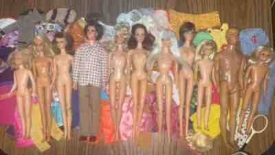 VTG 1970s Barbie Doll LOT Mod Japan Taiwan Hong Kong