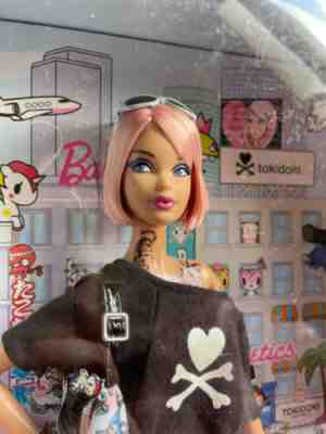 2011 Barbie X Tokidoki Barbie Collector Gold Label Barbie Pink Hair in stock
