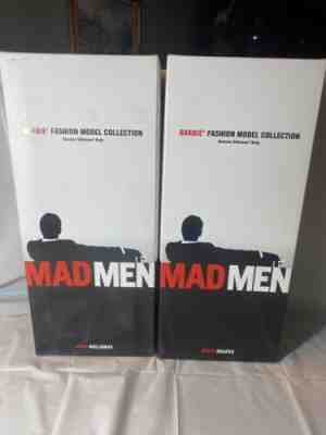 Mad Men - Set Of 2 Silkstone Barbie Dolls - Betty Draper & Joan Holloway