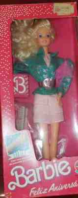 Estrela Barbie feliz anniversario nrfb gorgeous doll