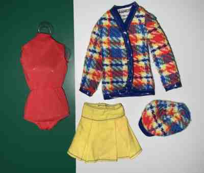 Vintage 1970s Original Mattel Totally Terrific Francie Barbie Doll Outfit #3279