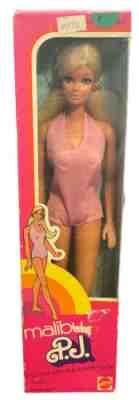 VINTAGE 1970 BARBIE Malibu PJ Sunset TNT DOLL STEFFIE FACE #1187