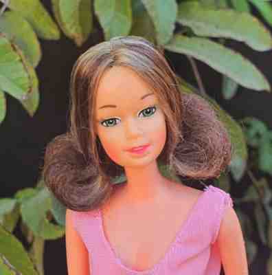 Vintage Barbie VALERIE Quick Curl doll with frosted hair Mexico 1977 by CIPSA