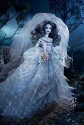 Barbie Haunted Beauty Zombie Bride CHX12 Gold Mattel MINT IN UNOPENED SHIPPER