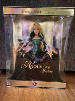 Holiday Barbie 2004 Special Edition green velvet sparkle dress (Never Opened)