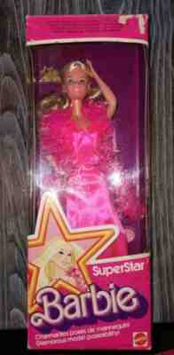 VINTAGE SUPERSTAR ERA SUPERSTAR BARBIE DOLL 1977 NRFB VERY RARE CANADIAN!!!