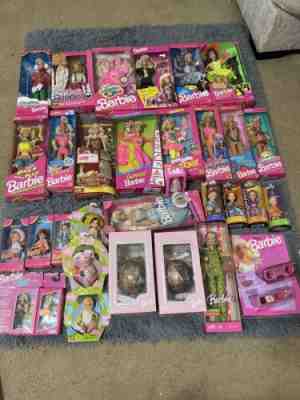 BARBIE COLLECTION KELLY FRIENDS Lot Of 32 Vintage Original 90s-200]s NEW IN BOX