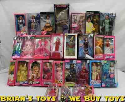 Barbie/Doll Lot of 28:Pink Jubilee, Icelandic, Crystal, Go Red, Malibu & More NR