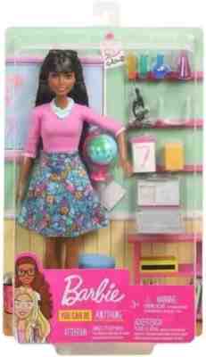 Mattel Barbie African American Teacher Doll Career Themed