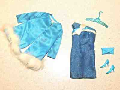 Barbie: VINTAGE Complete BEAUTIFUL BLUES Outfit Sears Exclusive!