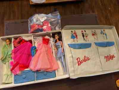Vintage Japan Stacey Barbie Doll red hair and Clothing Collection 1966