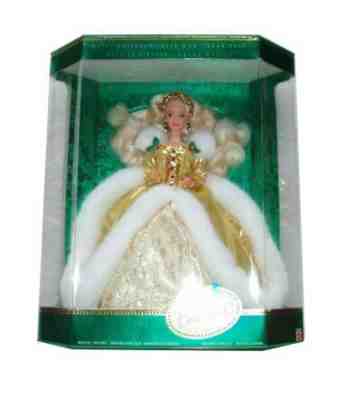 NIB, Collectible Happy Holidays 1994 Barbie Doll Special Edition-With box error!