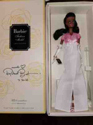 VERY RARE 2016 BARBIE US CONVENTION BLACK AA SILKSTONE BFMC PLATINUM LABEL