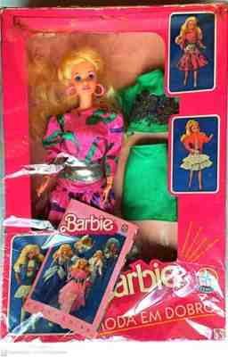 BRAZIL BARBIE ESTRELA MODA EM DOBRO 80'S DOLL