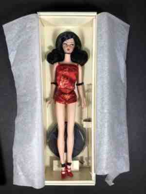 2004 Barbie BFMC NRFB Chinoiserie Red Sunset Silkstone Gold Label C6260 NRFB