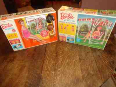 VINTAGE BARBIE MISS BARBIE SWING SET W/BOX COMPLETE MINT UNUSED CONDITION #1060