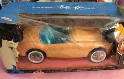 VINTAGE BARBIE Austin Healey Sports Car By Irwin TLC NIB 1962