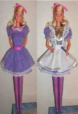 Rare superstar barbie wearing marie osmond rare fashion hoe down m/c