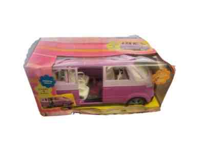 Vintage Barbie Pink Micro Bus VW Volkswagen Van