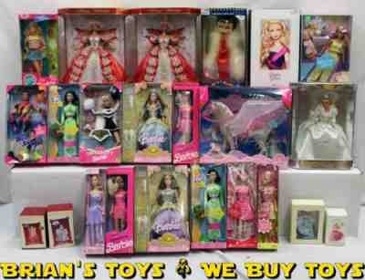 Barbie/Doll Lot of 23: Birthday Wishes, Princess Diana, Betty Boop & More! NR