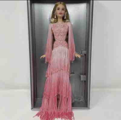 Blush Fringed Gown Barbie Doll, NRFB - 2016