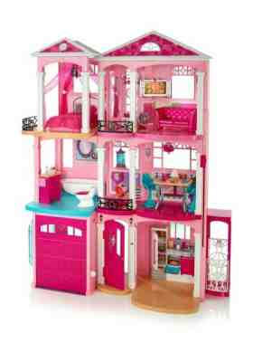 Barbie Dream House Playset, Pink - FFY84 - NEW